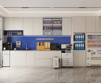 Modern Office Tea Room-ID:760833986