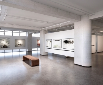 New Chinese Style Exhibition Hall-ID:560860688