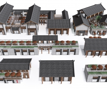 New Chinese Style Appearance Of Commercial Building-ID:949659358