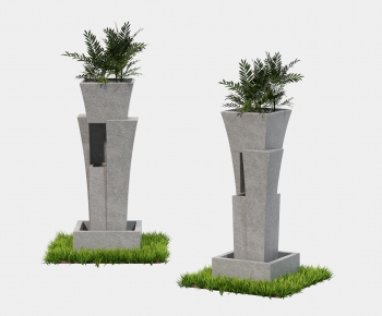 Modern Flower Bed, Flower Bowl, Flower Box-ID:370492949