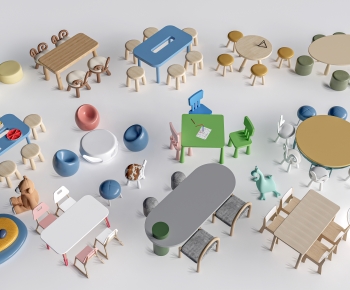 Modern Children's Table/chair-ID:315943964