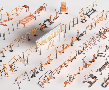 Modern Fitness Equipment-ID:274645098