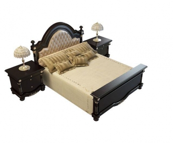 European Style Double Bed-ID:711100151