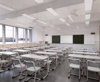 Modern School Classrooms-ID:187818058