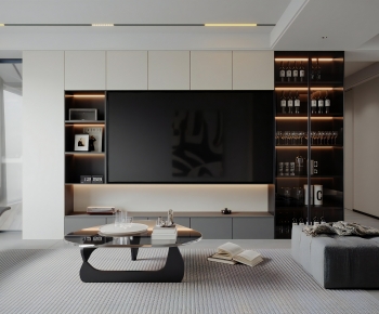 Modern A Living Room-ID:405164966