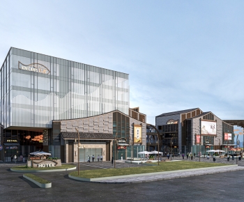 New Chinese Style Commercial Street-ID:511987921