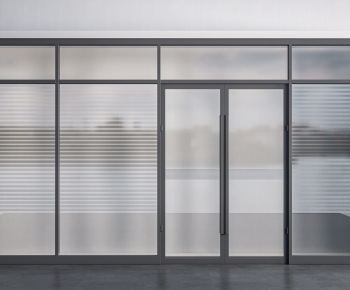 Modern Glass Screen Partition-ID:112779182