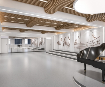 Modern Dance Classroom-ID:957864059