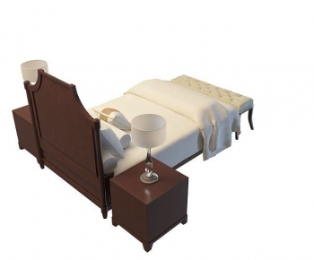 Modern Double Bed-ID:171765094