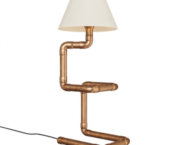 Industrial Style Floor Lamp-ID:161667112