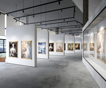 Modern Exhibition Hall-ID:481864938