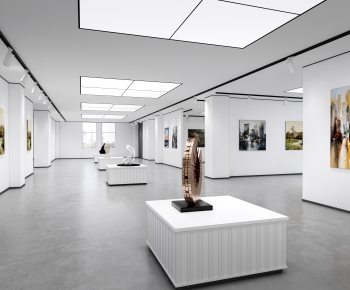 Modern Exhibition Hall-ID:216451888