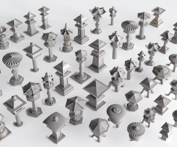 New Chinese Style Outdoor Light-ID:439860119