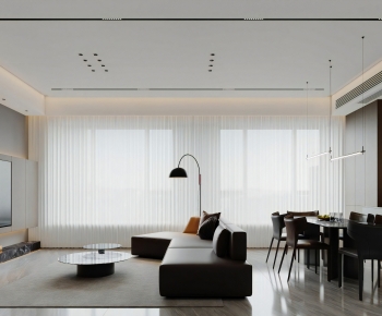 Modern A Living Room-ID:572856902