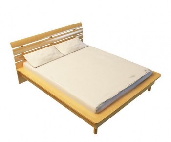 Modern Double Bed-ID:629174958