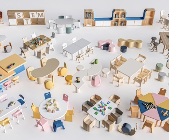 Modern Children's Table/chair-ID:370071896