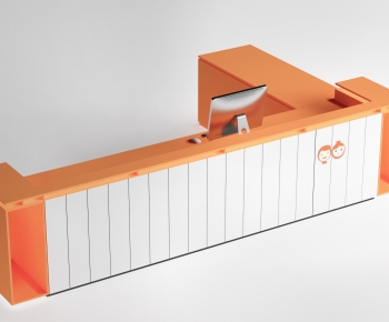 Modern Reception Desk-ID:319303045