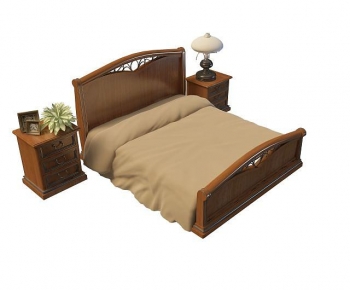 Modern Double Bed-ID:153688912