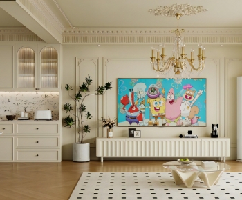 French Style A Living Room-ID:209301954