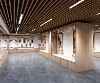 Modern Exhibition Hall-ID:502563951