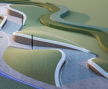 Modern Park Landscape-ID:144613986