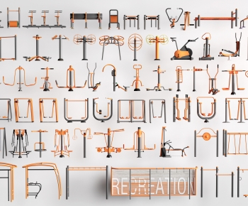 Modern Fitness Equipment-ID:291837937