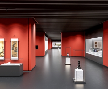 Modern Exhibition Hall-ID:361680981