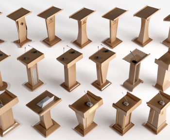 Modern Rostrum/Lecture Table-ID:219700397