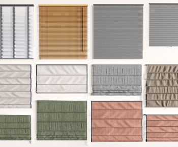 Modern Folding Curtain-ID:131242996