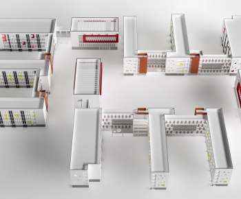 Modern School Building-ID:614311937