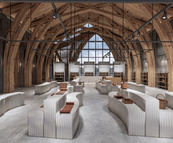 New Chinese Style Exhibition Hall-ID:280311176