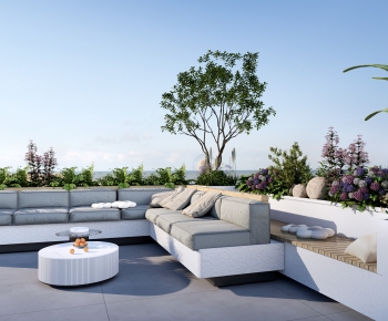 Modern Outdoor Sofa-ID:449157007