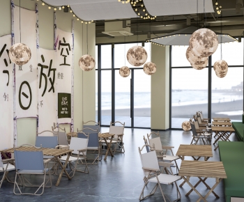 Modern Barbecue Restaurant-ID:921999936