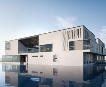 Modern Architecture Of Artistic Style-ID:231627941