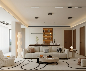 French Style A Living Room-ID:695177087