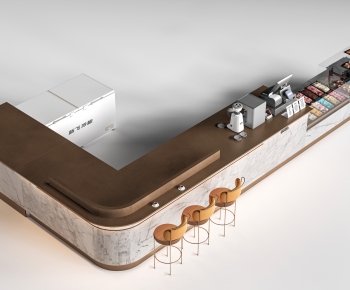 Modern Reception Desk-ID:525930889