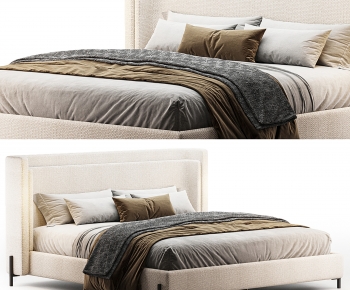 Modern Double Bed-ID:412570951