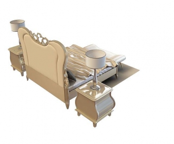 Modern Double Bed-ID:259332903