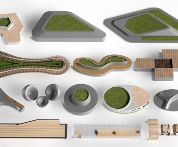 Modern Communal Chair-ID:649888046