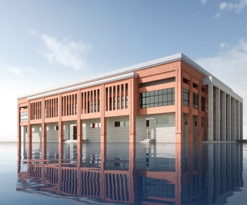 Modern Architecture Of Artistic Style-ID:485868934