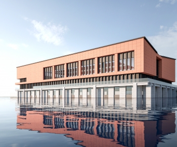 Modern Architecture Of Artistic Style-ID:168966055