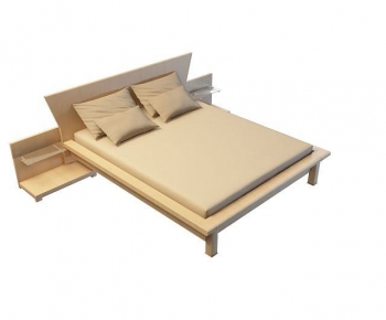 Modern Double Bed-ID:274763111