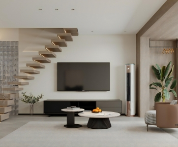 Modern A Living Room-ID:932270053