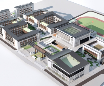 Modern Architectural Bird's-eye View Planning-ID:278003932