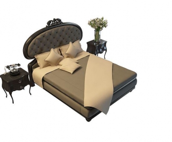 Modern Double Bed-ID:477118021