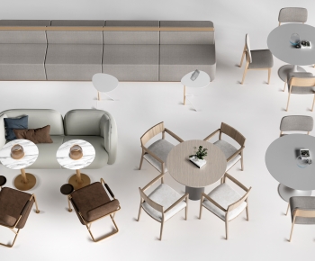 Modern Dining Table And Chairs-ID:858226069