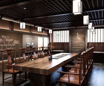 New Chinese Style Exhibition Hall-ID:211766005