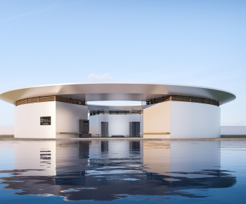 Modern Public Building-ID:590106968