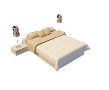 Modern Double Bed-ID:498532062