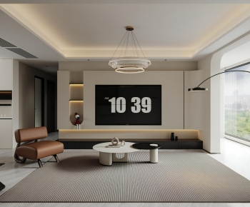 Modern A Living Room-ID:941998965